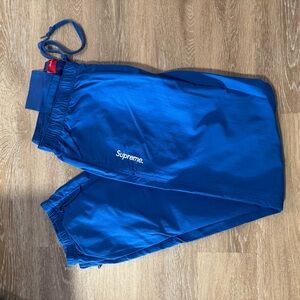 Supreme Navy Blue Drawstring Pants